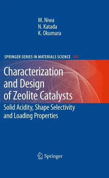 Cover of Characterization and Design of Zeolite Catalysts