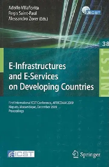 Cover of E-Infrastructures and E-Services on Developing Countries