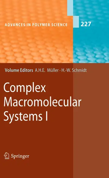 Cover of Complex Macromolecular Systems I