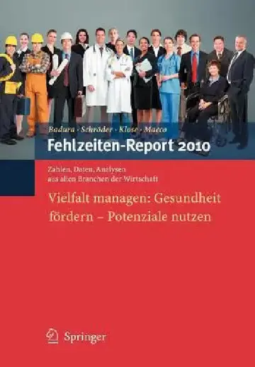 Cover of Fehlzeiten-Report 2010