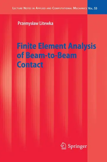 Cover of Finite Element Analysis of Beam-to-Beam Contact
