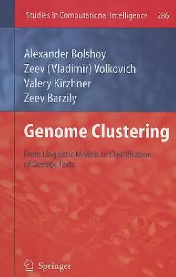 Cover of Genome Clustering