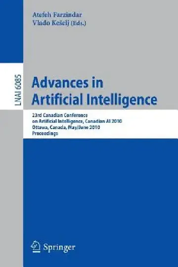 Cover of Advances in Artificial Intelligence