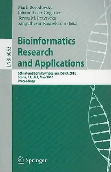 Cover of Bioinformatics Research and Applications