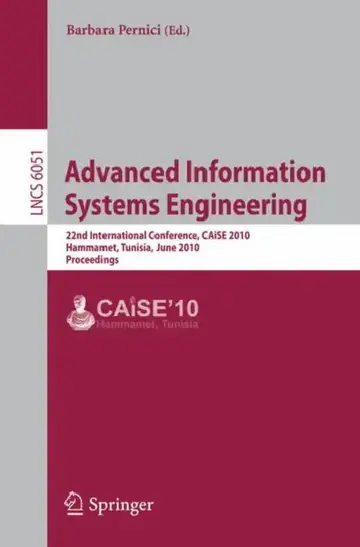 Cover of Advanced Information Systems Engineering