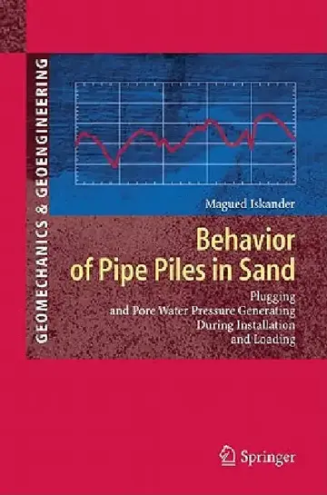 Cover of Behavior of Pipe Piles in Sand