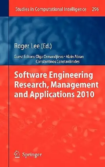 Cover of Software Engineering Research, Management and Applications 2010