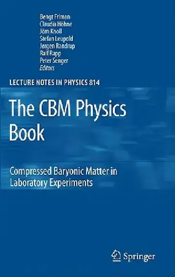 Cover of The CBM Physics Book