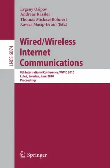 Cover of Wired/Wireless Internet Communications