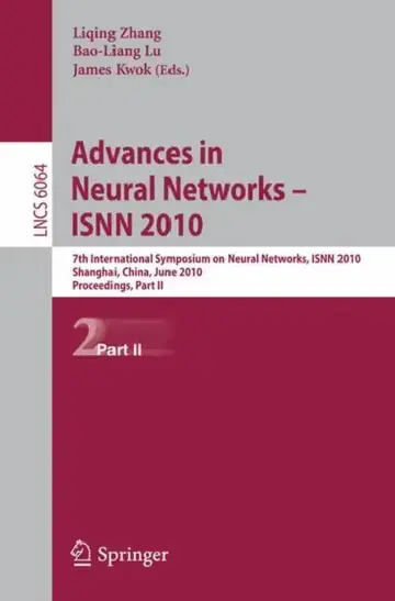 Cover of Advances in Neural Networks - ISNN 2010