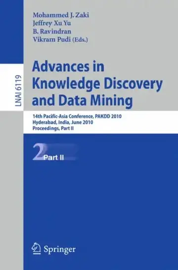 Cover of Advances in Knowledge Discovery and Data Mining