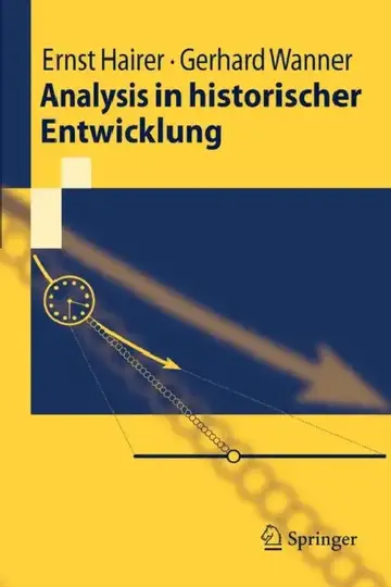 Cover of Analysis in Historischer Entwicklung