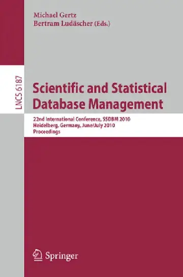 Cover of Scientific and Statistical Database Management