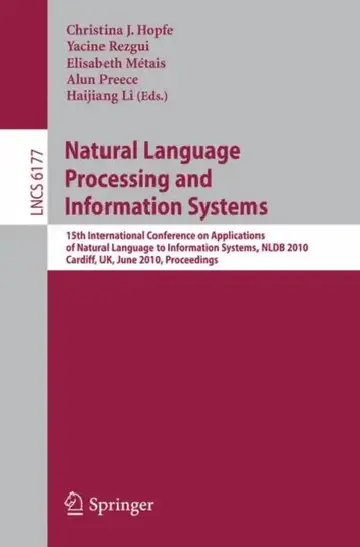 Cover of Natural Language Processing and Information Systems