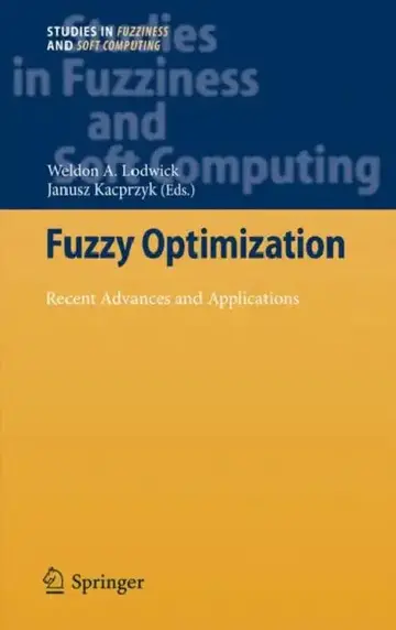 Cover of Fuzzy Optimization