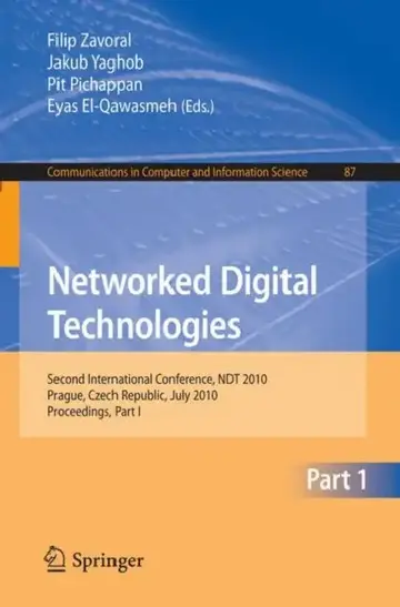 Cover of Networked Digital Technologies, Part I