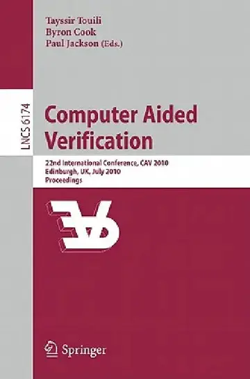 Cover of Computer Aided Verification