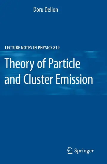 Cover of Theory of Particle and Cluster Emission