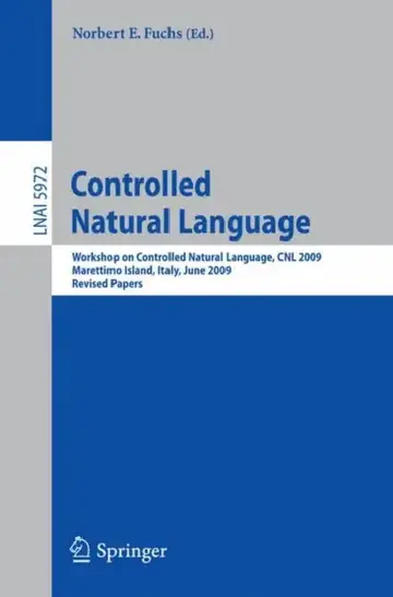Cover of Controlled Natural Language