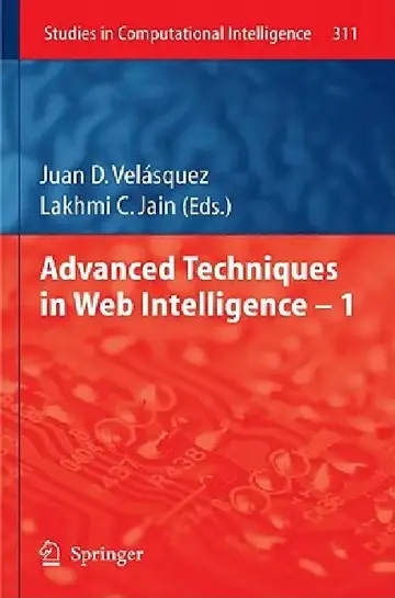 Cover of Advanced Techniques in Web Intelligence -1