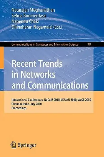 Cover of Recent Trends in Networks and Communications