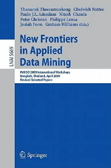 Cover of New Frontiers in Applied Data Mining