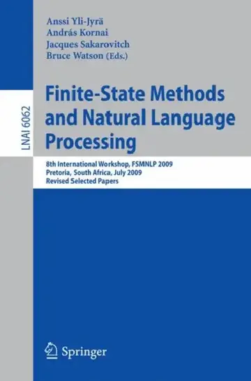 Cover of Finite-State Methods and Natural Language Processing