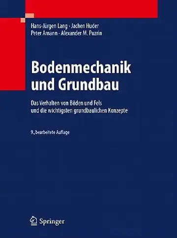 Cover of Bodenmechanik Und Grundbau
