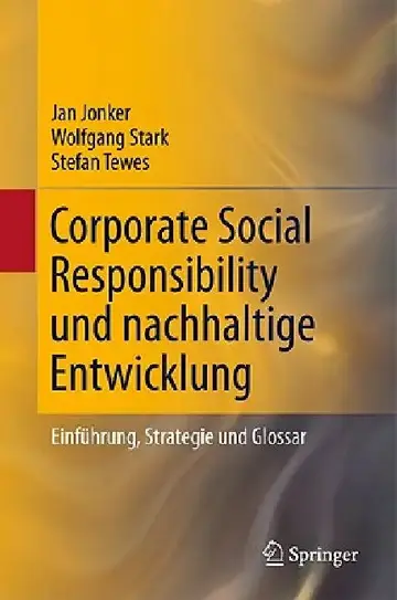 Cover of Corporate Social Responsibility Und Nachhaltige Entwicklung
