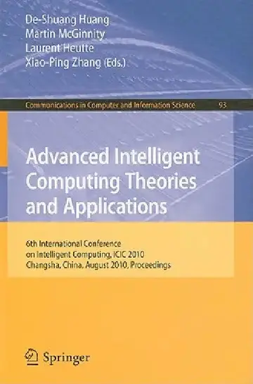 Cover of Advanced Intelligent Computing Theories and Applications