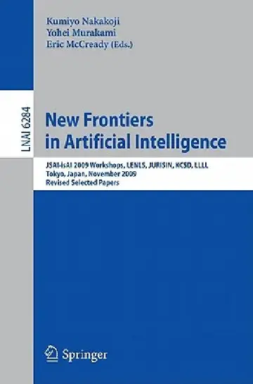 Cover of New Frontiers in Artificial Intelligence