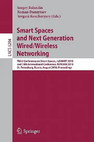 Cover of Smart Spaces and Next Generation Wired/Wireless Networking