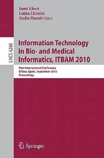 Cover of Information, Technology in Bio- And Medical Informatics, Itbam 2010