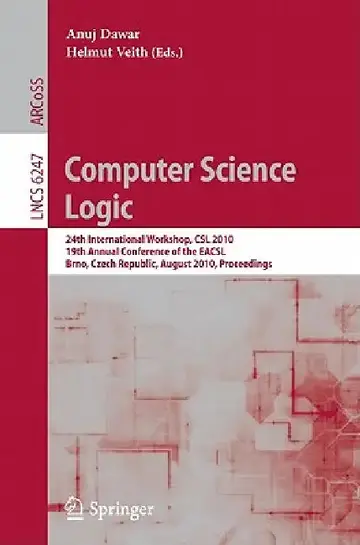 Cover of Computer Science Logic