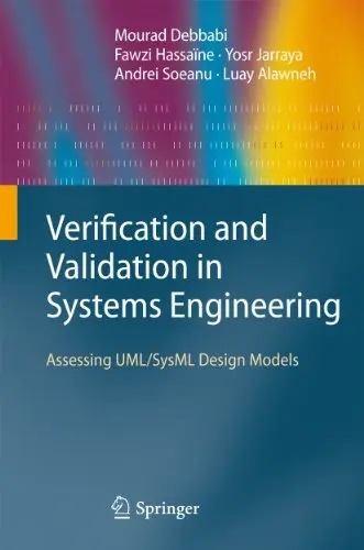 Cover of Verification and Validation in Systems Engineering