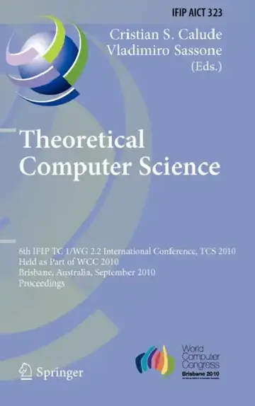 Cover of Theoretical Computer Science