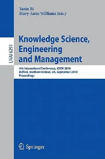 Cover of Knowledge Science, Engineering and Management