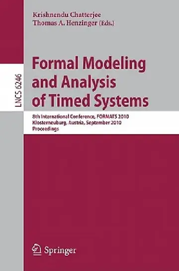 Cover of Formal Modeling and Analysis of Timed Systems