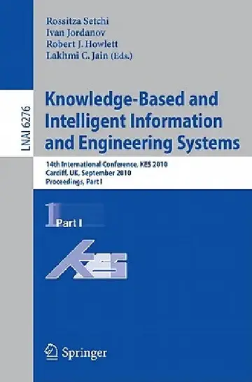 Cover of Knowledge-Based and Intelligent Information and Engineering Systems