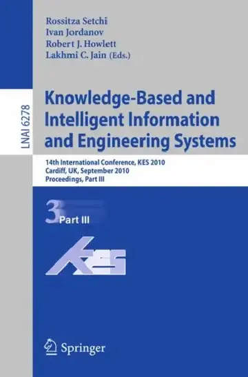 Cover of Knowledge-Based and Intelligent Information and Engineering Systems