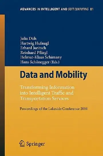 Cover of Data and Mobility