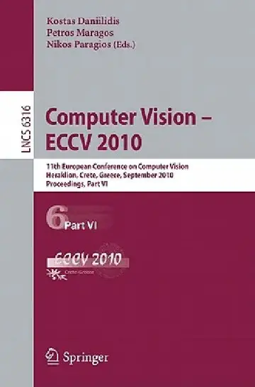 Cover of Computer Vision - ECCV 2010