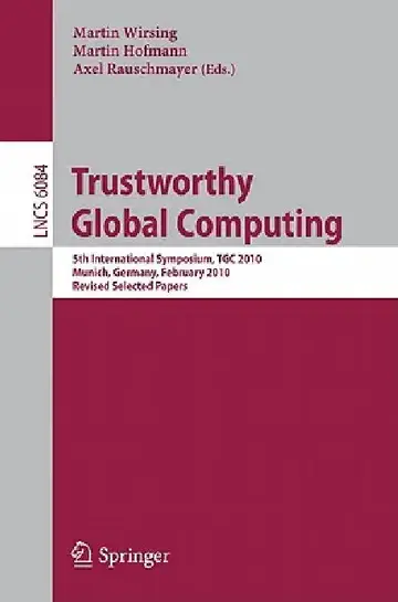 Cover of Trustworthy Global Computing