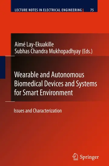 Cover of Wearable and Autonomous Biomedical Devices and Systems for Smart Environment