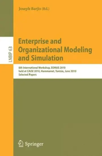 Cover of Enterprise and Organizational Modeling and Simulation