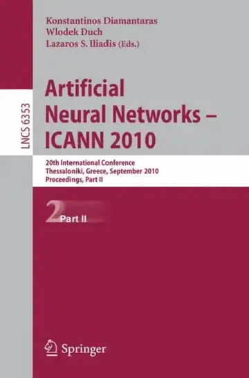 Cover of Artificial Neural Networks - ICANN 2010