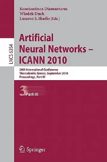 Cover of Artificial Neural Networks - ICANN 2010