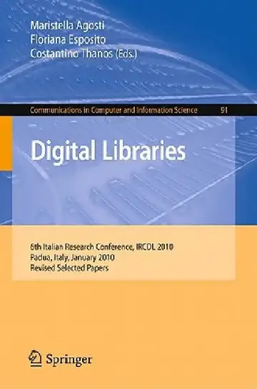 Cover of Digital Libraries