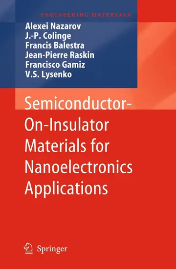 Cover of Semiconductor-On-Insulator Materials for Nanoelectronics Applications