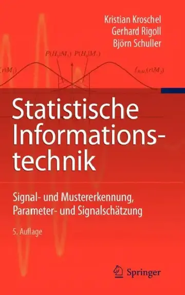 Cover of Statistische Informationstechnik